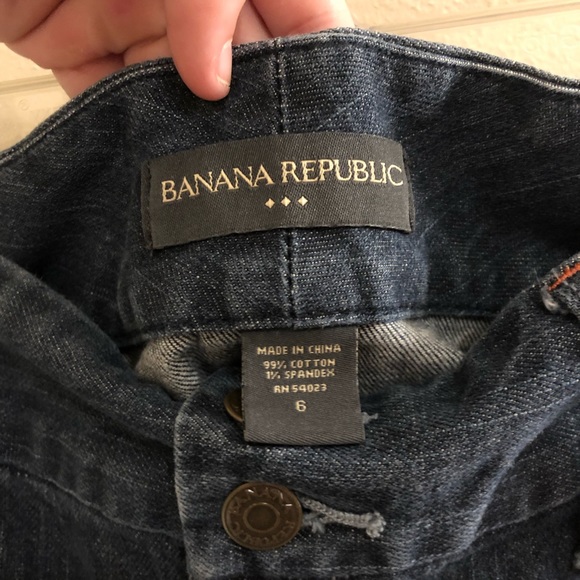 Banana Republic Jean skirt size 6 - Picture 4 of 4
